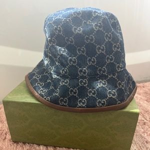 Gucci Bucket Hat Denim